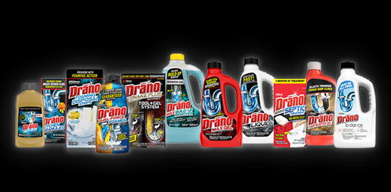 drano solution finder product collage
